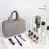 Large Grey Women's Toiletry Bag