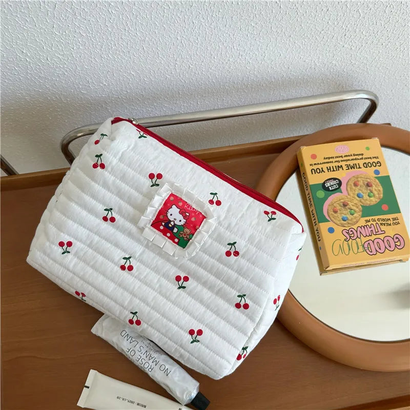 Trousse de Toilette Blanche Hello Kitty Femme