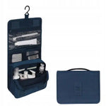 Trousse de Toilette Bleue avec Compartiment Homme