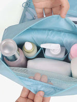 Trousse de Toilette Bleue Avion Femme