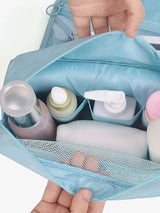 Trousse de Toilette Bleue Avion Femme