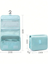 Trousse de Toilette Bleue Ciel à Suspendre Femme