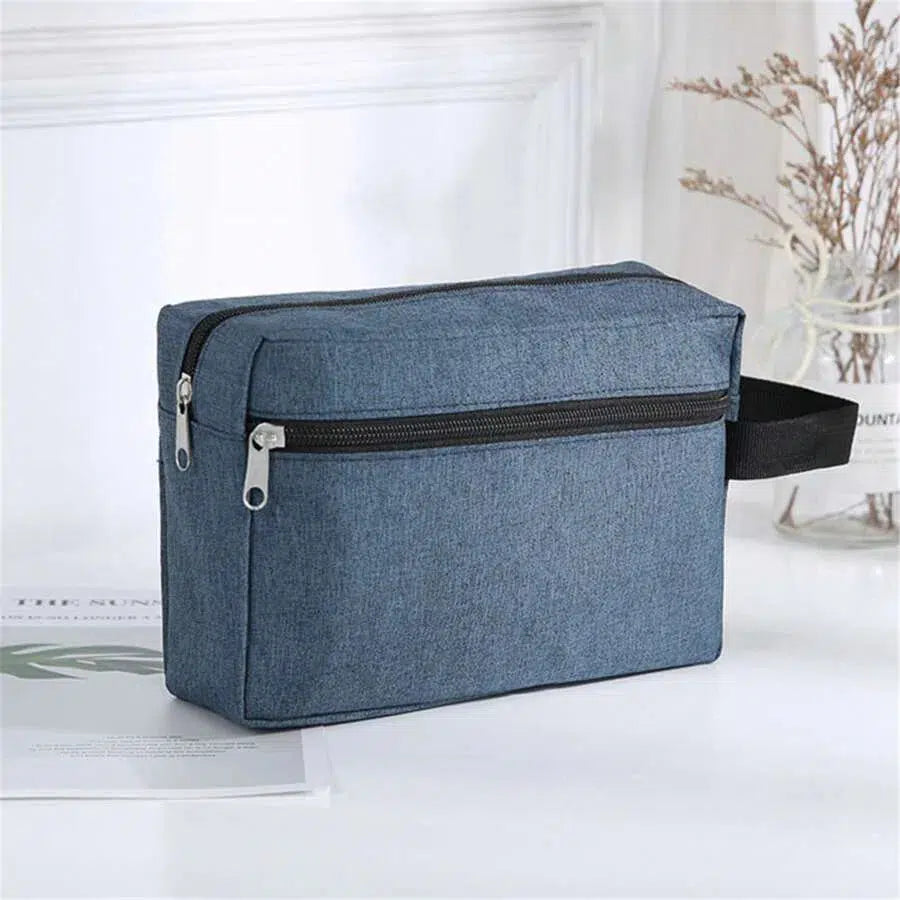 Trousse de Toilette Bleue Ciel Homme