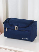 Trousse de Toilette Bleue Voyage en Avion Tendance Homme