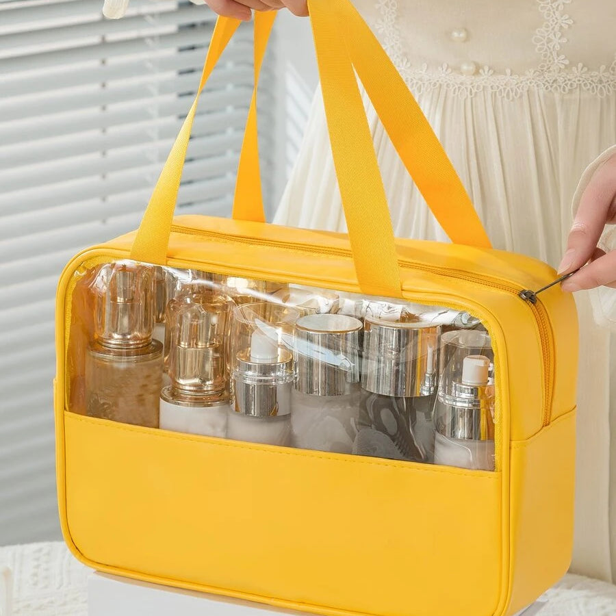 trousse-de-toilette-jaune-transparente-voyage-femme2