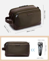 Trousse de Toilette Marron Voyage en Avion Homme