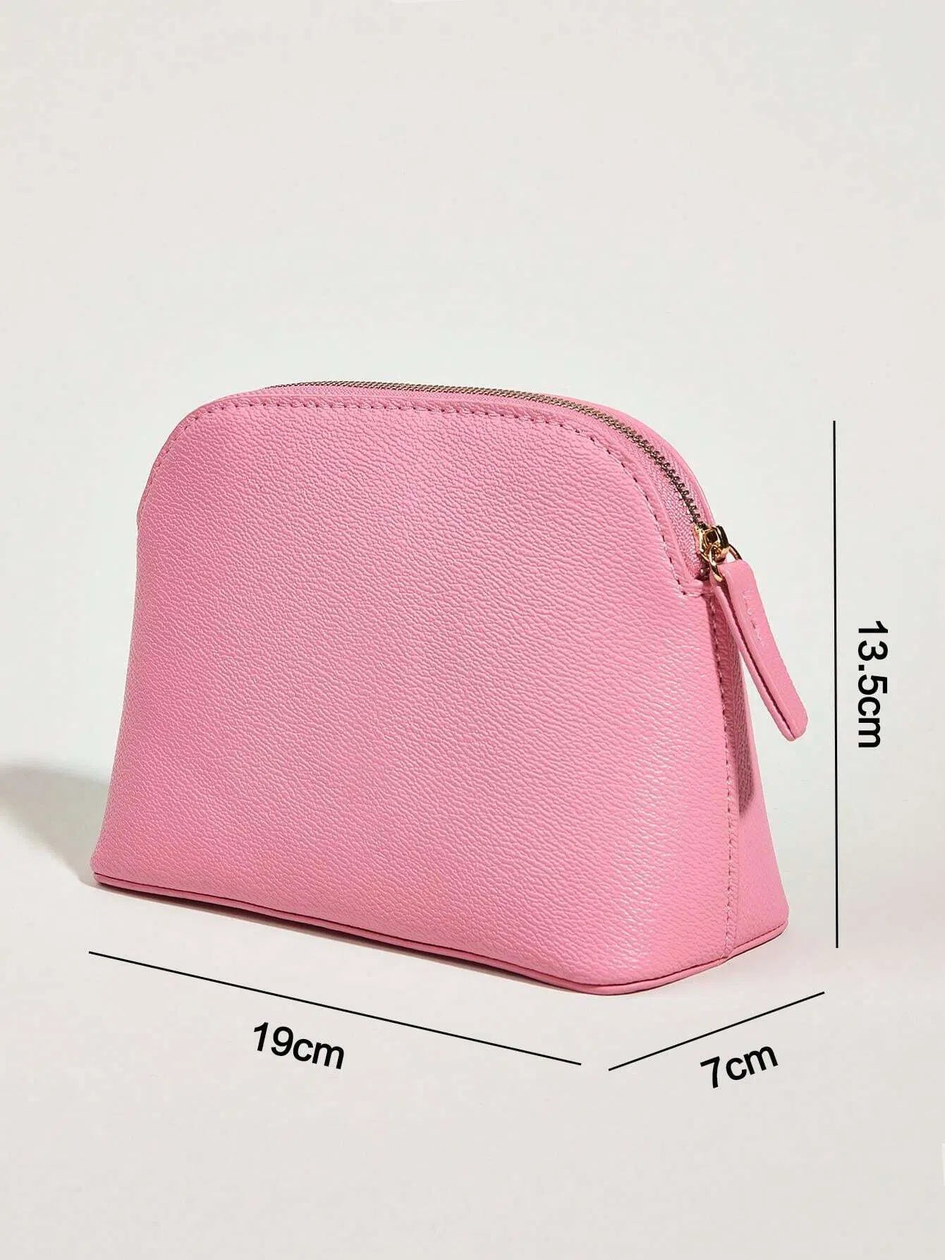 Trousse de Toilette Rose en Cuir Tendance Femme