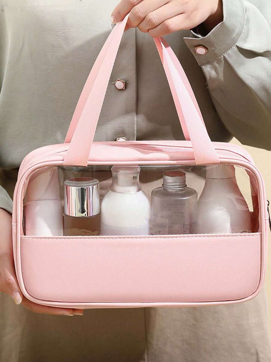 trousse-de-toilette-rose-transparente-voyage-femme