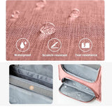 Trousse de Toilette Rose Voyage en Avion Femme