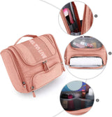 Trousse de Toilette Rose Voyage en Avion Femme