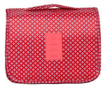 Trousse de Toilette Rouge Étoiles Voyage Femme