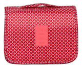 Trousse de Toilette Rouge Étoiles Voyage Femme