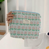 Women's Quilted Tulip Toiletry Bag