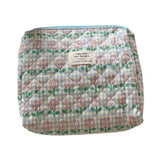 Women's Quilted Tulip Toiletry Bag