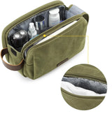 Trousse de Toilette Verte Avion Homme