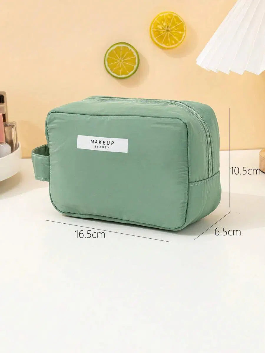 Trousse de Toilette Verte Voyage Femme