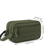 Trousse de Toilette Verte Voyage Homme